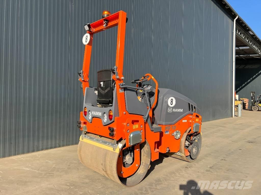 Hamm HD10 VV 트윈 드럼 롤러