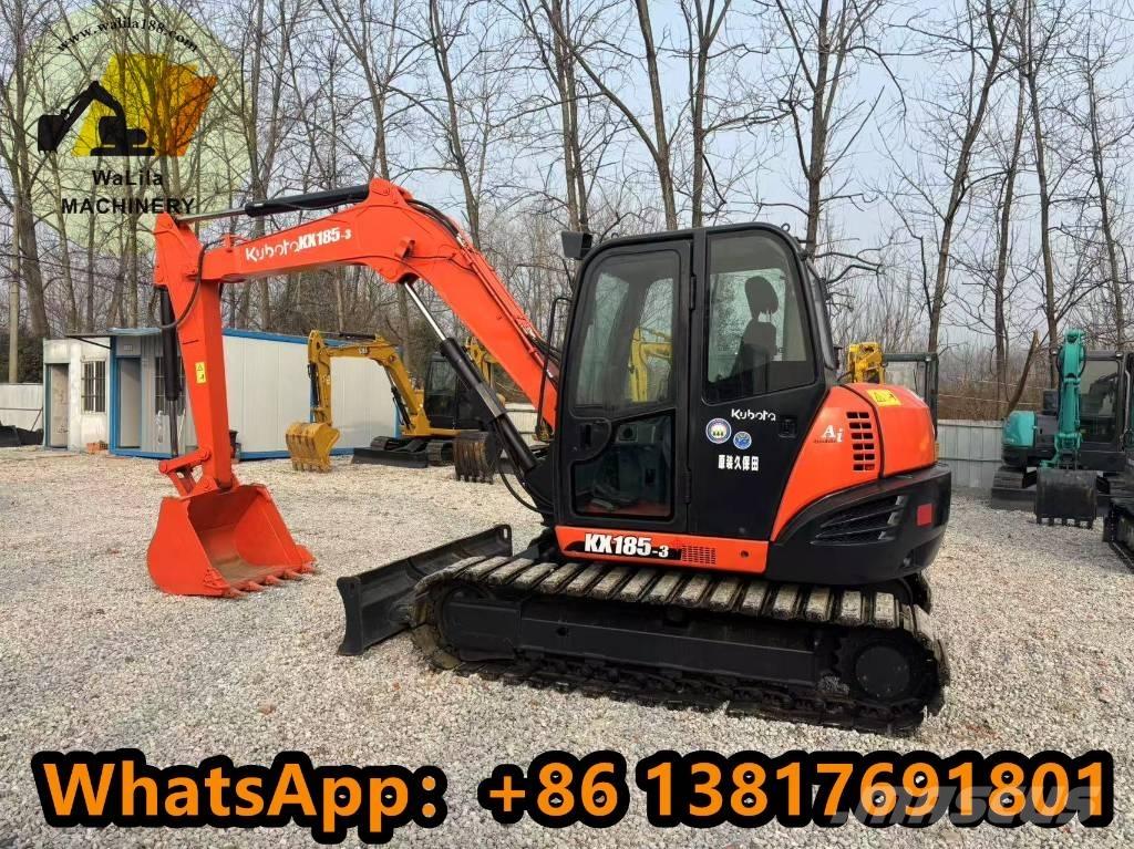Kubota KX 185-3 소형 굴삭기 7톤 미만