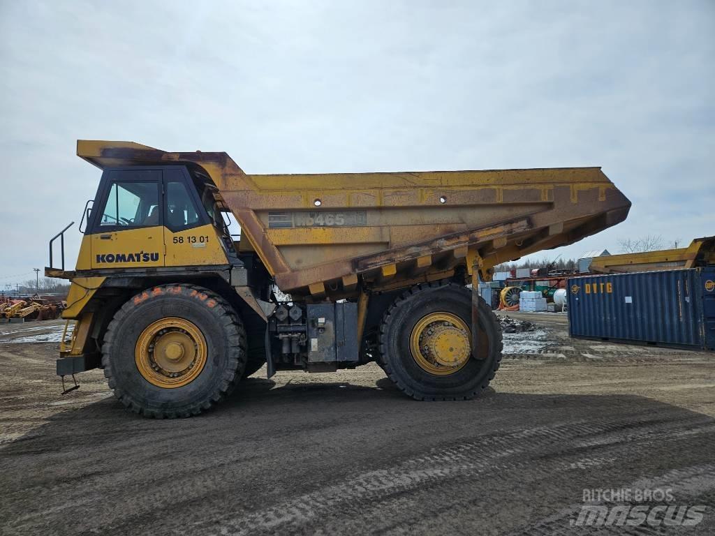 Komatsu HD465-7EO 건설현장 덤프트럭