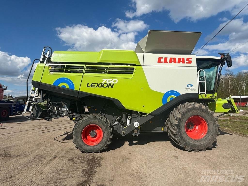 CLAAS Lexion 760 콤바인 수확기