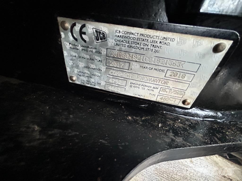 JCB 48 Z-1 소형 굴삭기 7톤 미만