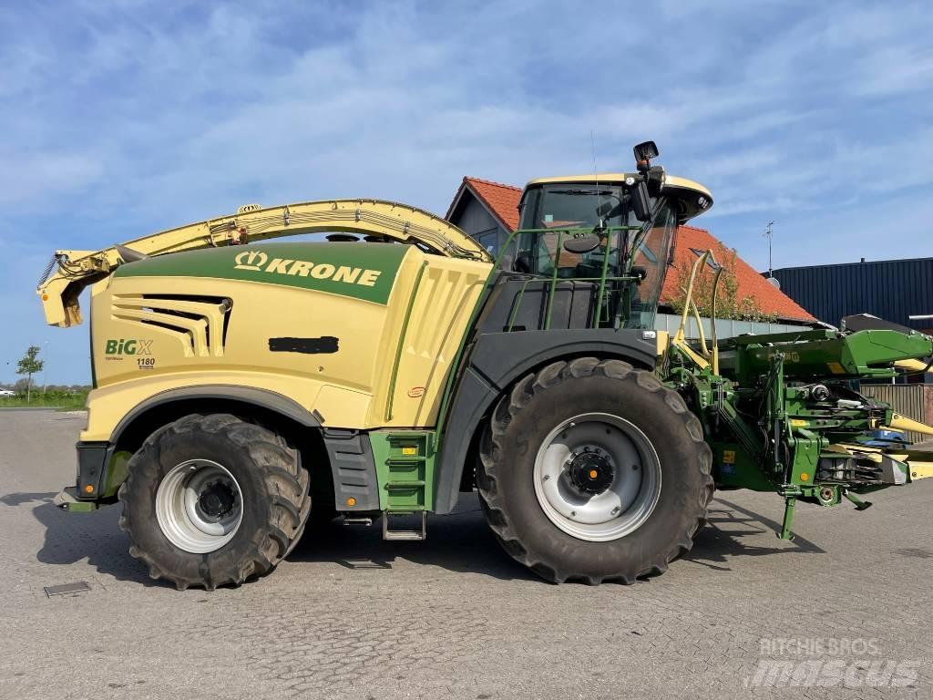 Krone Big X 1180 자동 초지기계