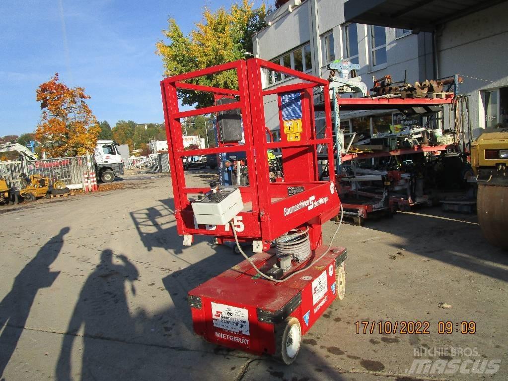 PB 75 Hubroller 자주식 고소작업대
