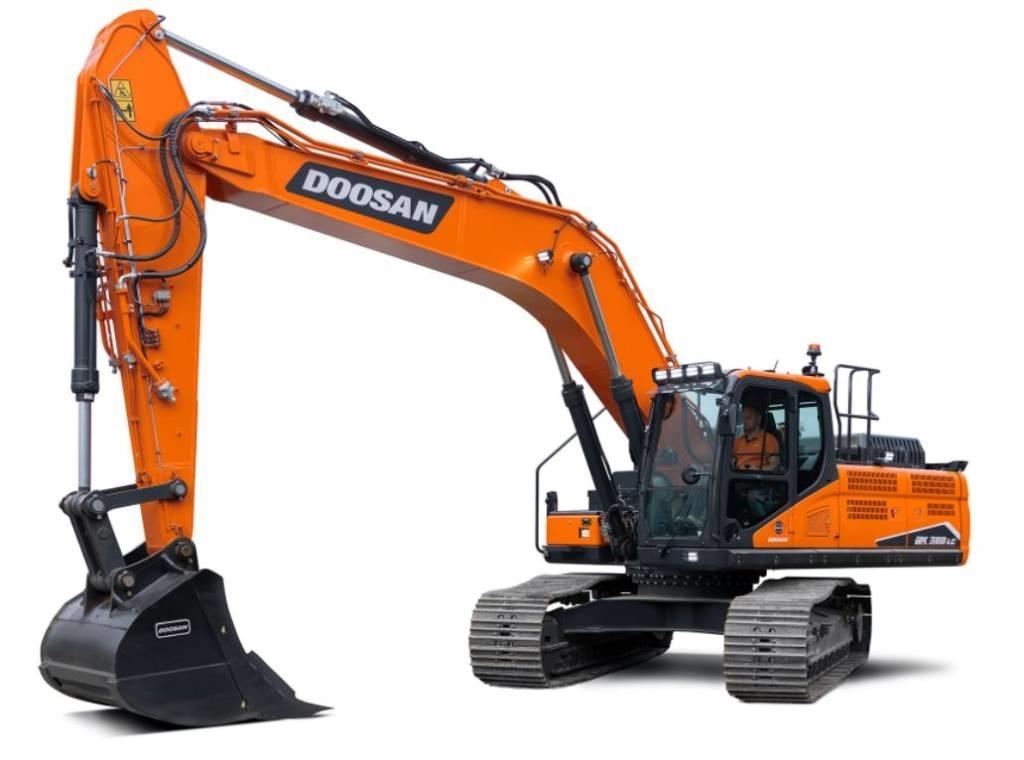 Develon DX300LC-7 대형 굴삭기 29톤 이상