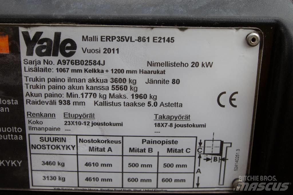 Yale ERP35VL 전동 지게차