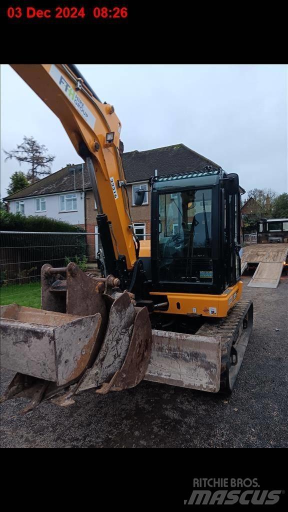 JCB 85Z-2 중형굴삭기 7톤-28톤