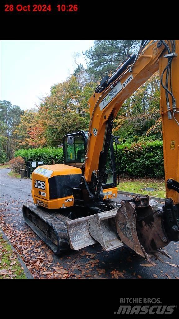 JCB 85Z-2 중형굴삭기 7톤-28톤