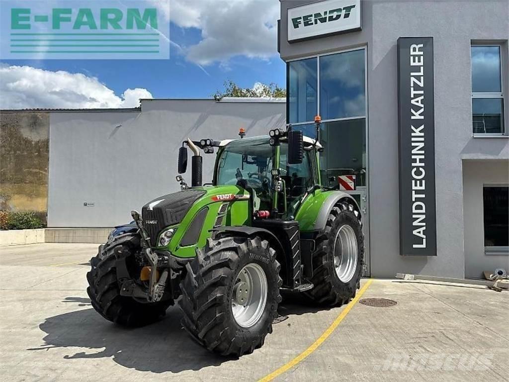 Fendt 724 vario 트랙터