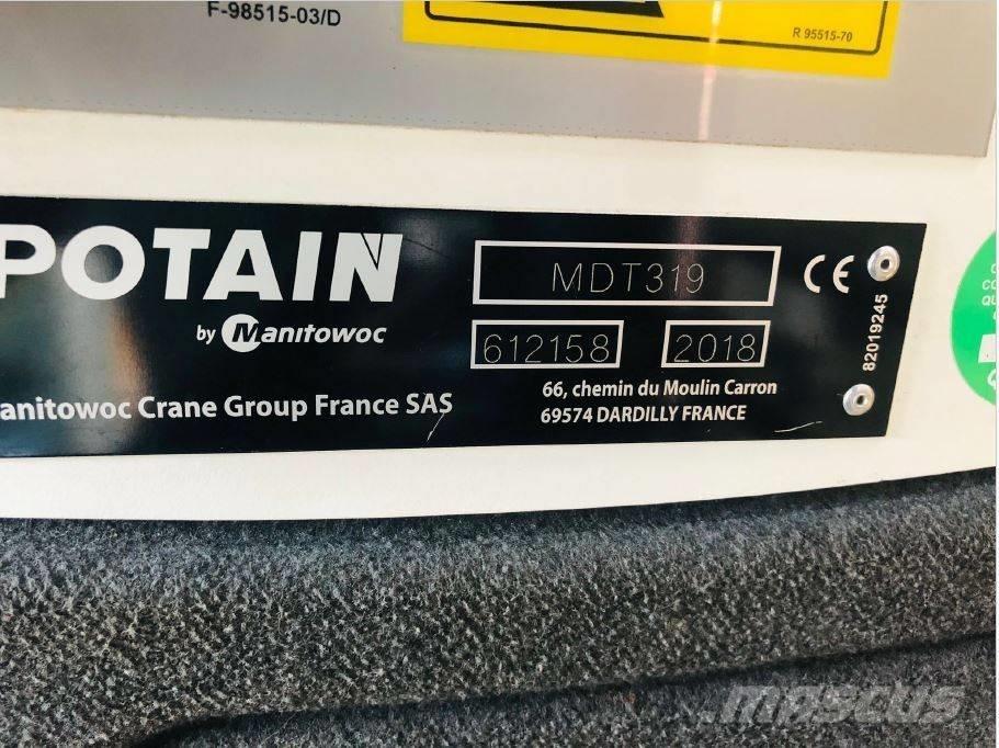 Potain MDT 319 타워 크레인