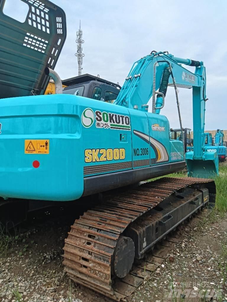 Kobelco SK 200 중형굴삭기 7톤-28톤