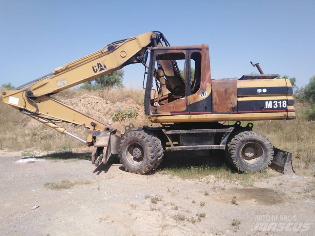 CAT M318 parts M 318  휠 굴삭기