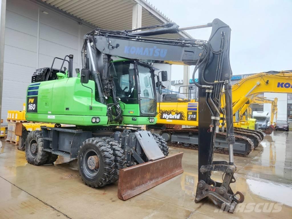 Komatsu PW 160-11  휠 굴삭기