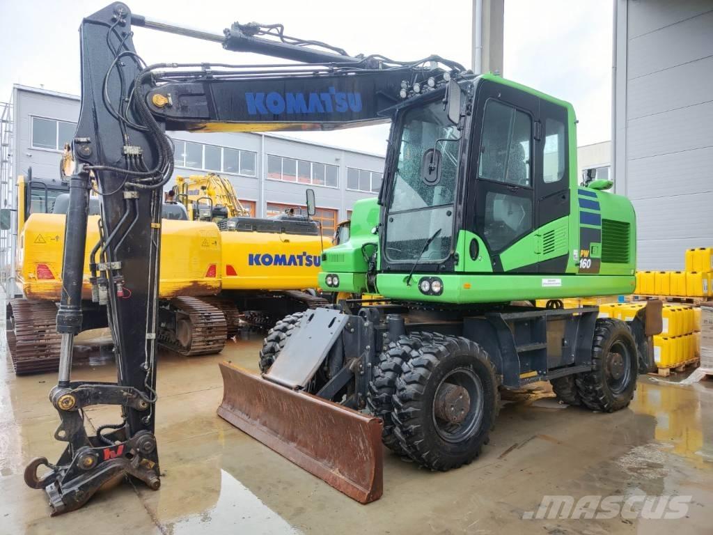 Komatsu PW 160-11  휠 굴삭기