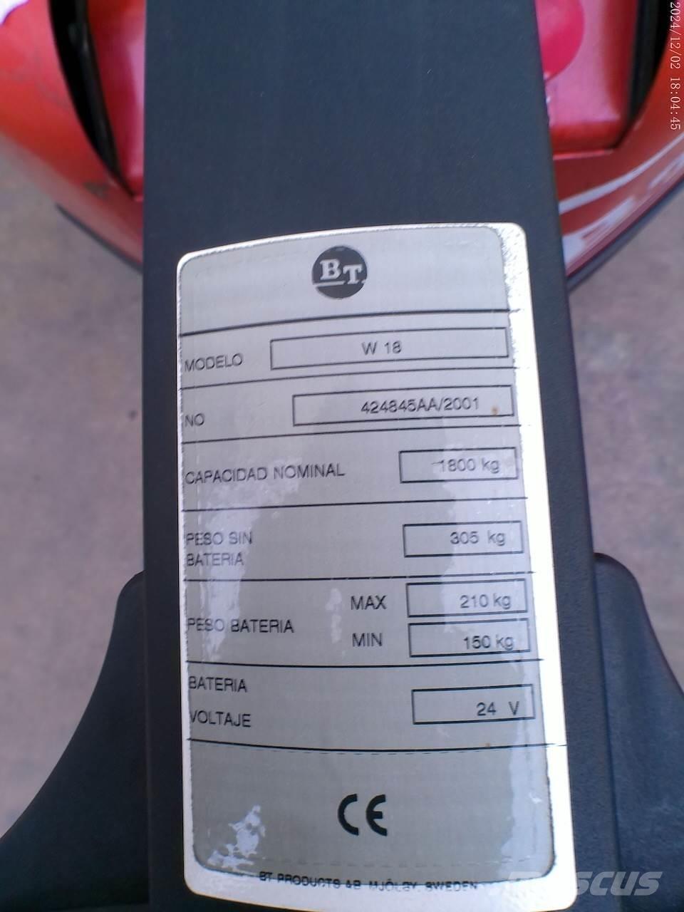BT W 18 경량 리프터