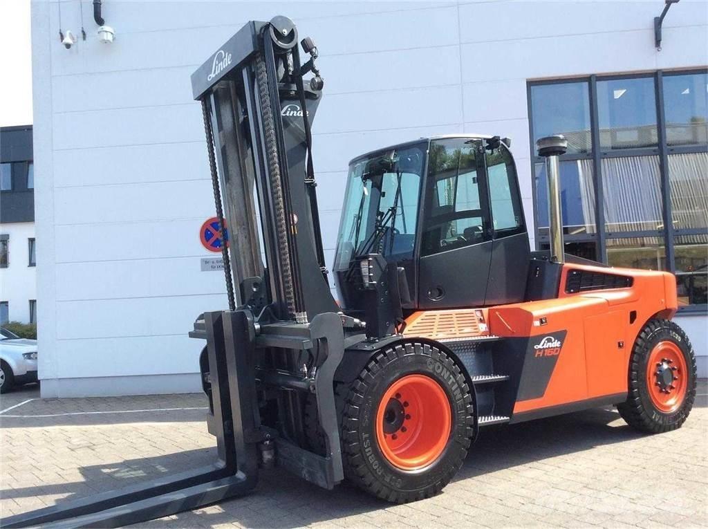 Linde H160D/600 디젤 지게차