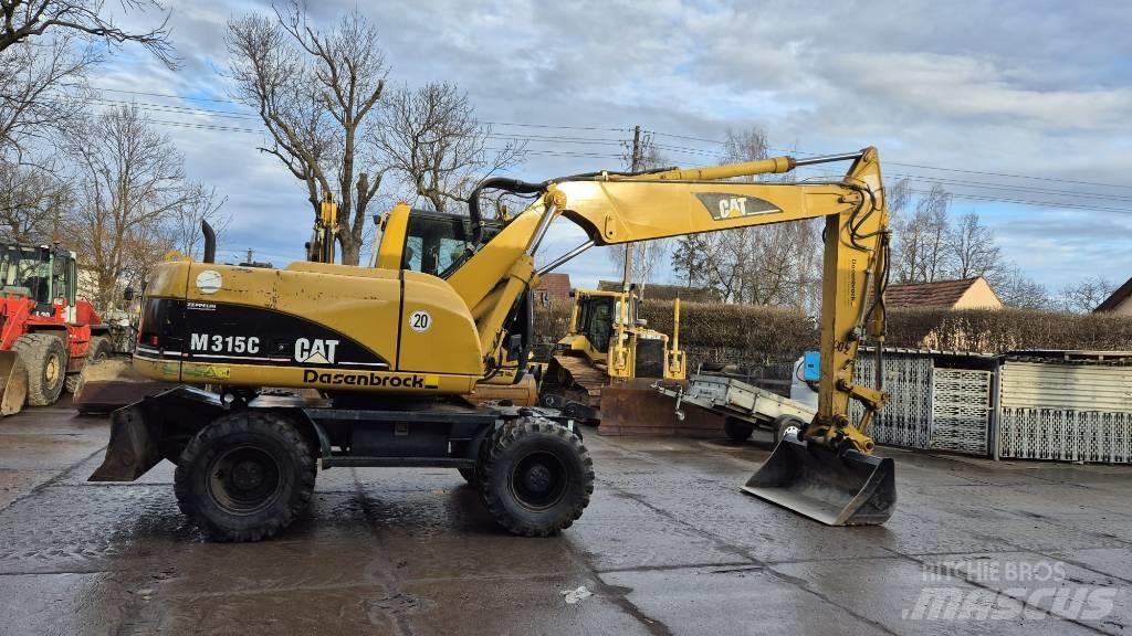CAT M 315 C  휠 굴삭기