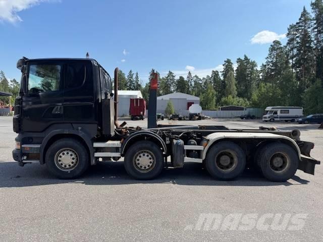 Scania R 500 훅 리프트 트럭