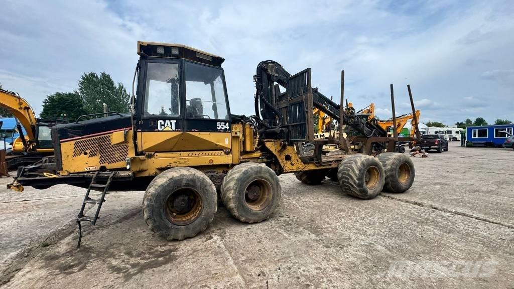 CAT 554 원목 포워더