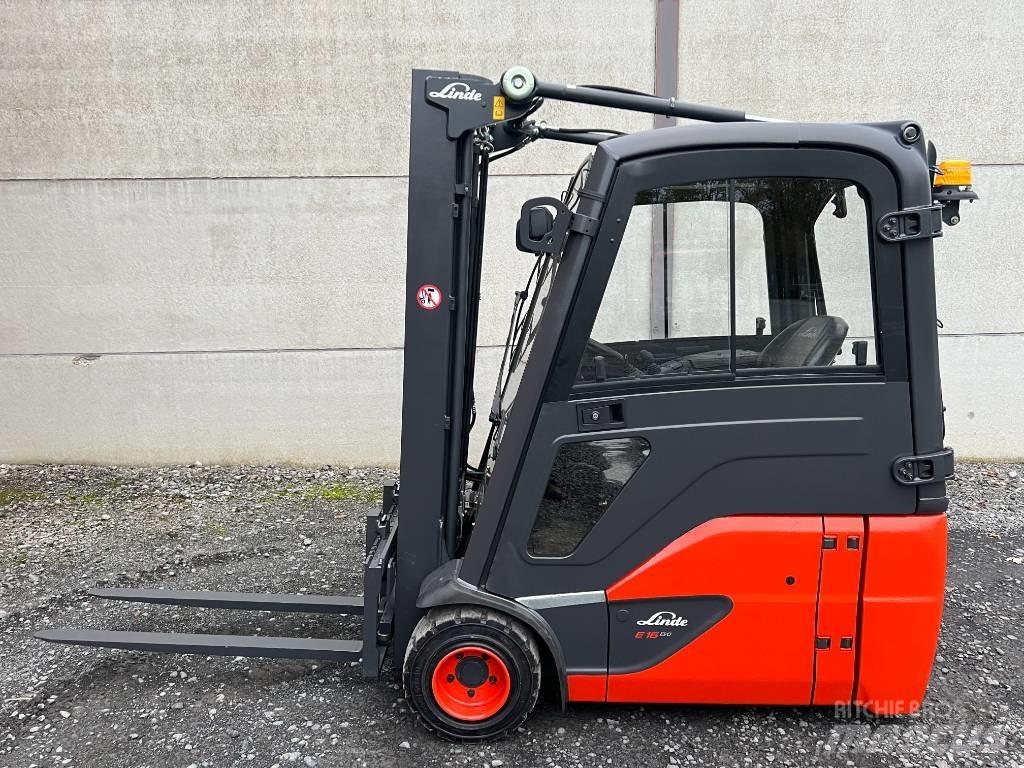Linde E16-02 EVO 전동 지게차