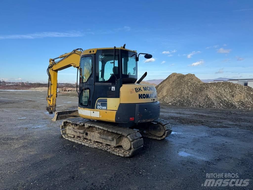Komatsu PC 80 MR-3 중형굴삭기 7톤-28톤