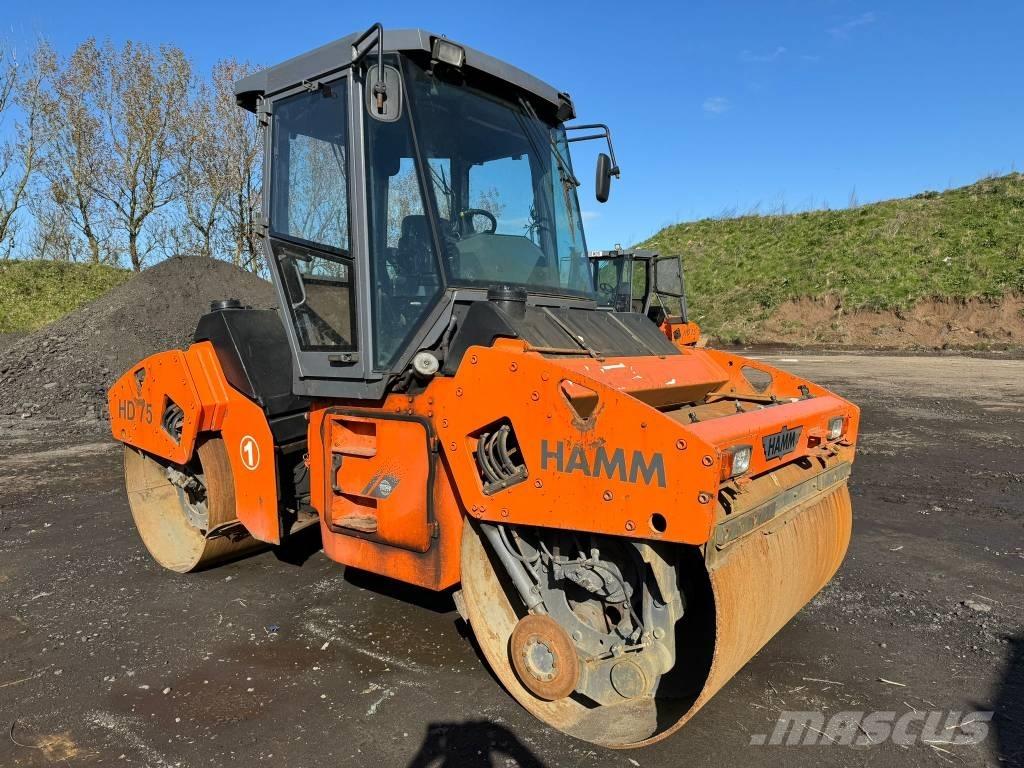 Hamm HD 75 트윈 드럼 롤러