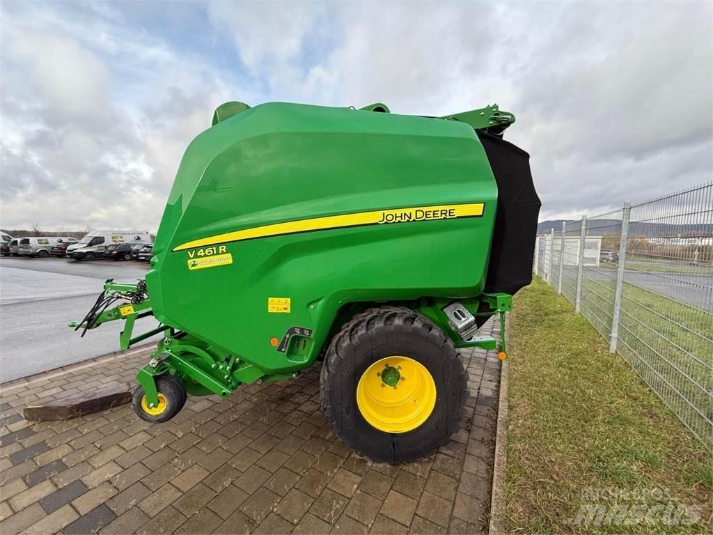 John Deere V461R 원형 곤포기