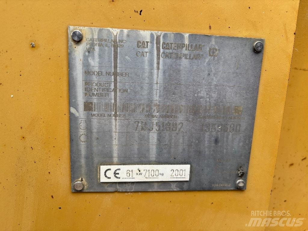 CAT 908  휠로우더