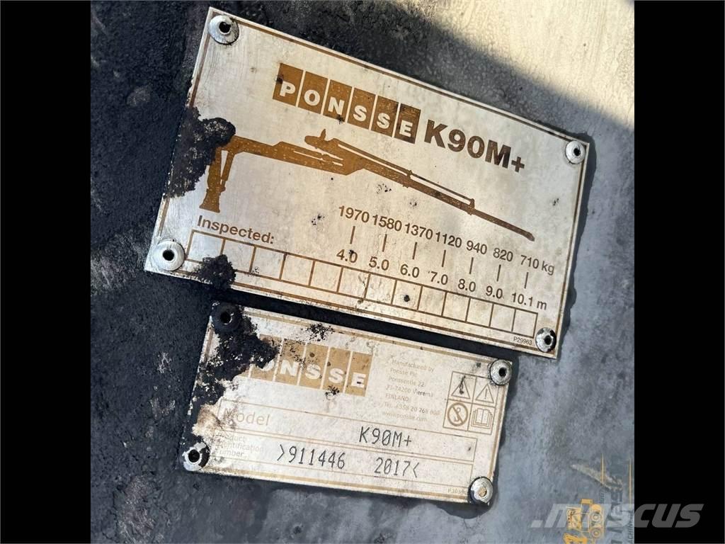 Ponsse K90M+ 포워더 크레인