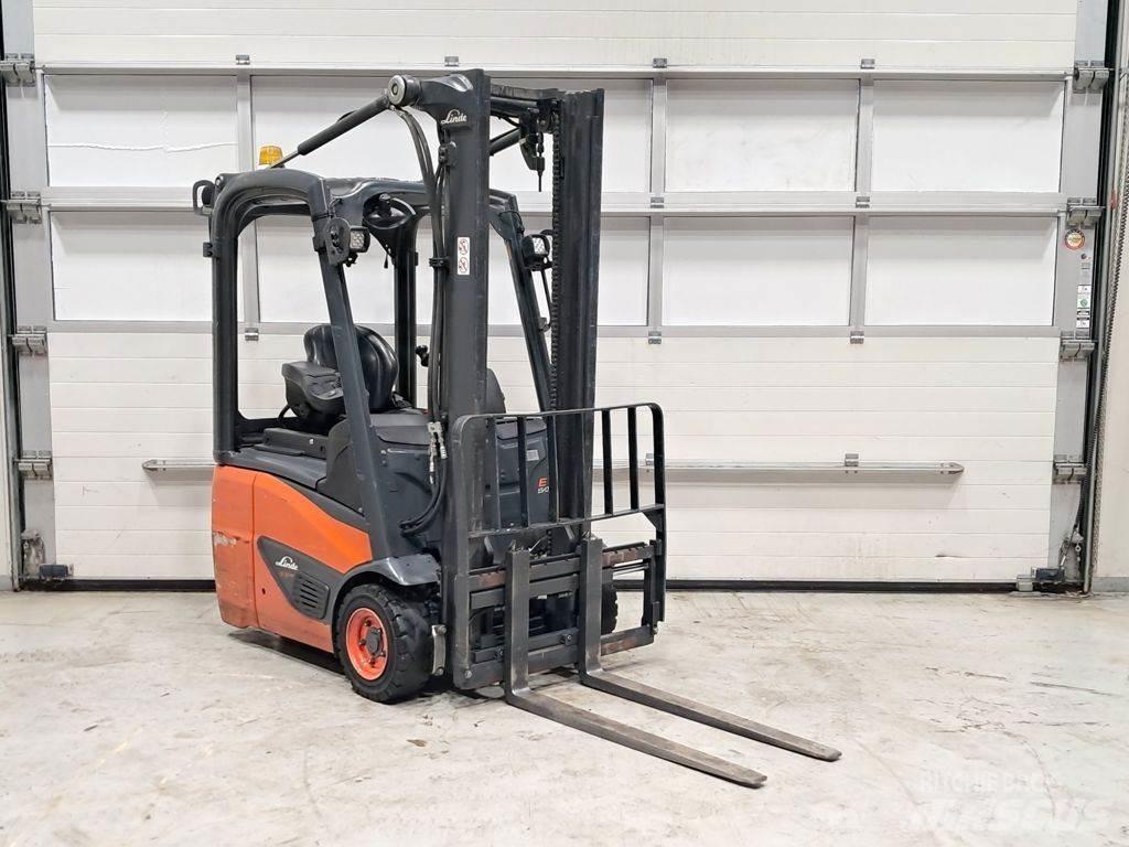 Linde E12-02 전동 지게차