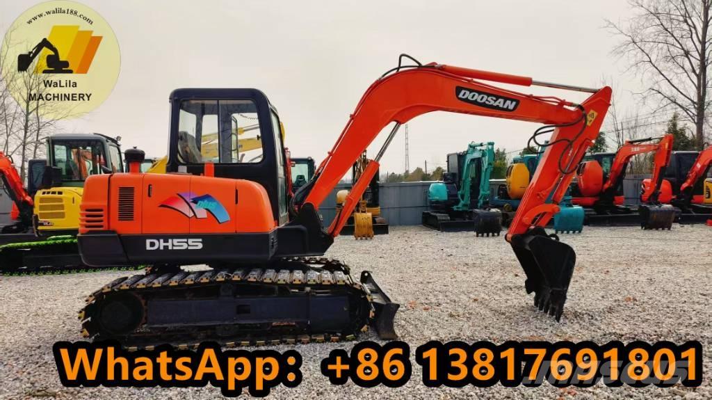 Doosan DH 55 소형 굴삭기 7톤 미만