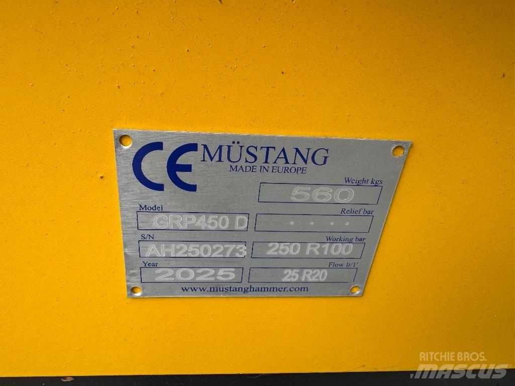 Mustang GRP 450 D 집게