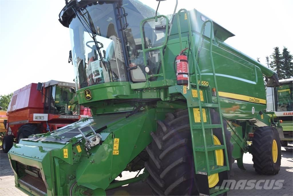 John Deere W 650 콤바인 수확기