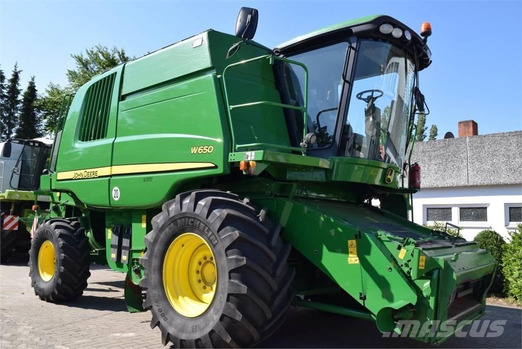 John Deere W 650 콤바인 수확기