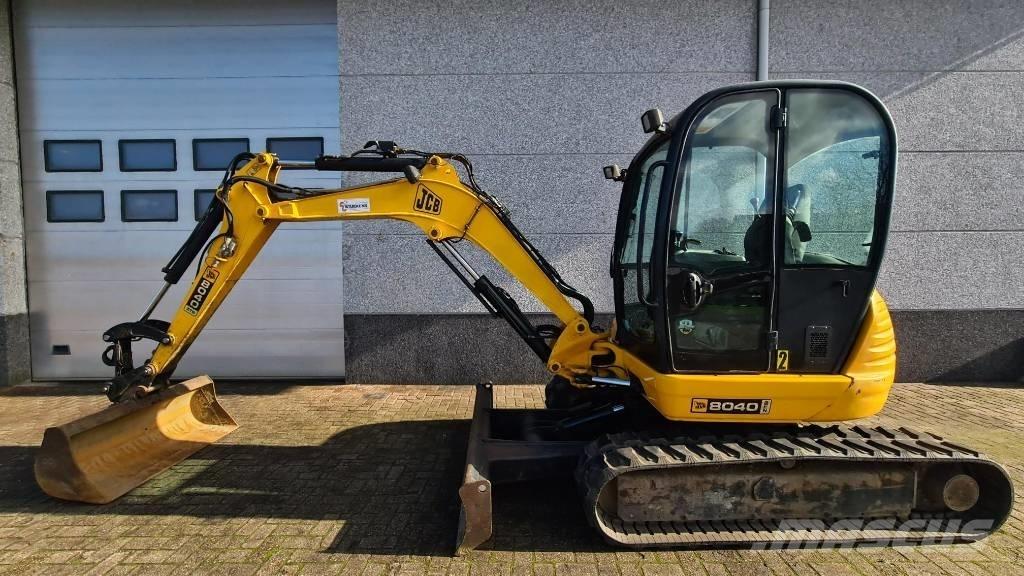 JCB minigraver 8040 미니 크레인