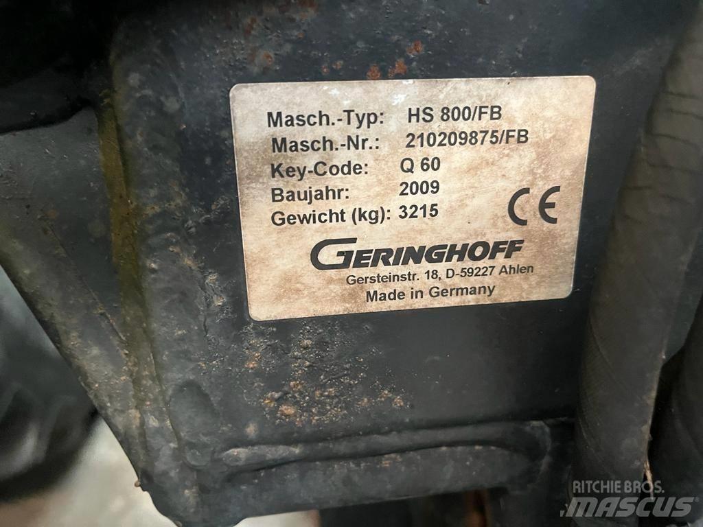 Geringhoff HS 800/FB 콤바인 헤드