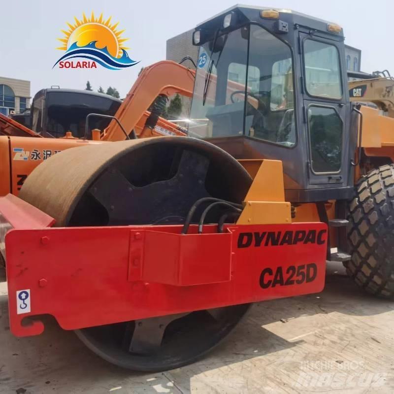 Dynapac ca25d 싱글 드럼 롤러