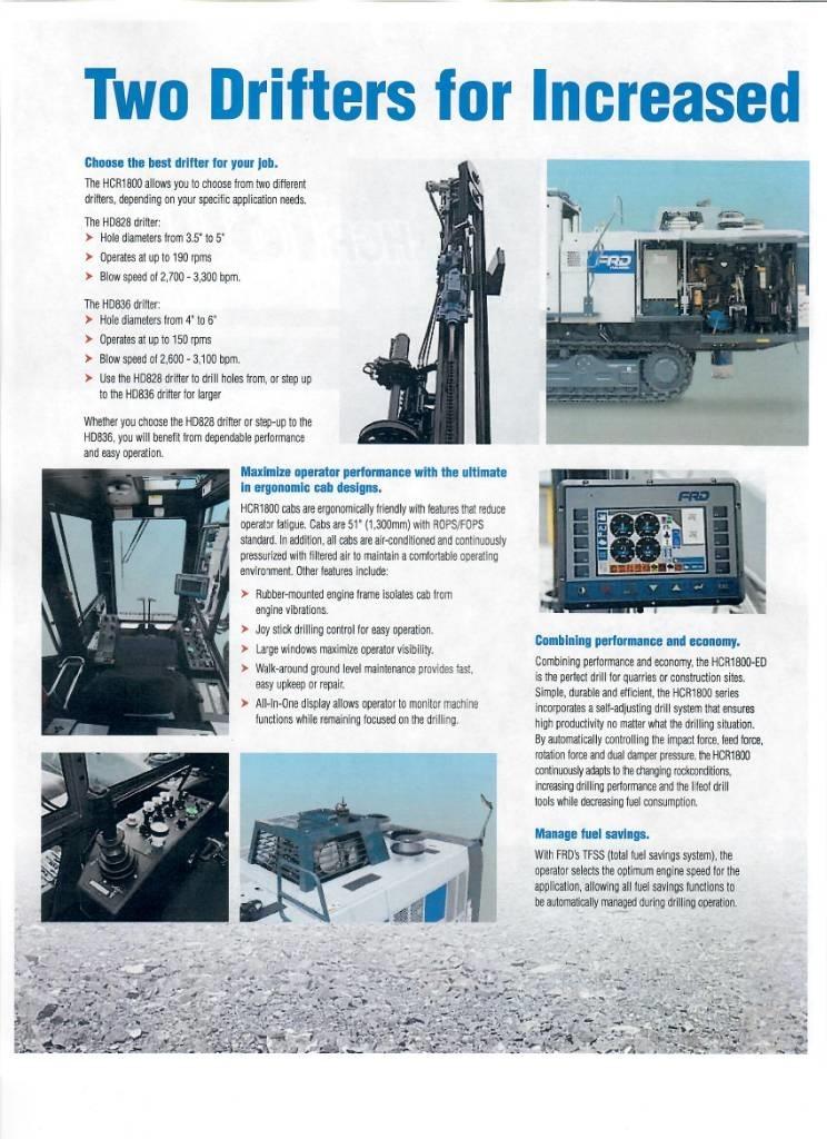 Furukawa 1800ED 11 도로 굴착기