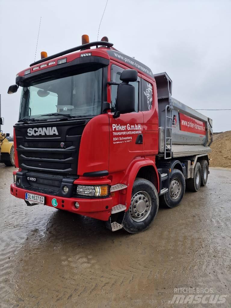 Scania G 450 덤프 트럭