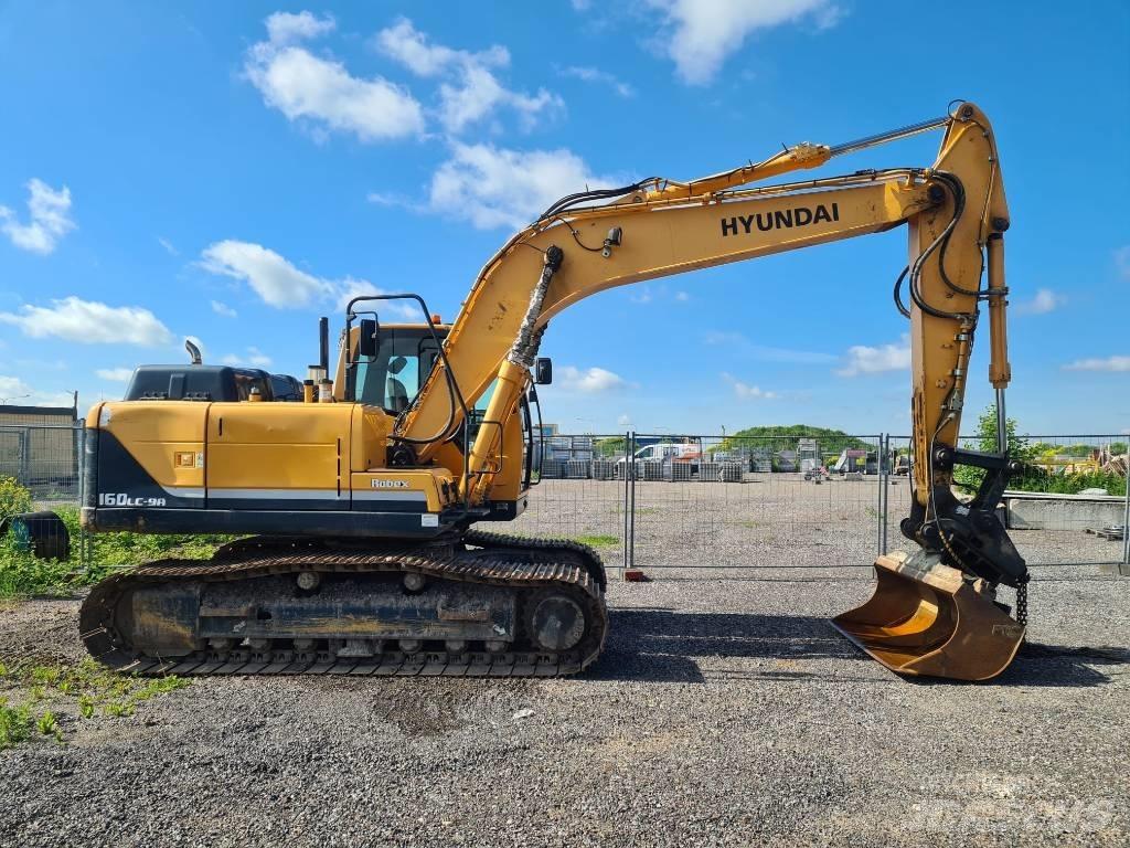 Hyundai R160LC-9A 대형 굴삭기 29톤 이상