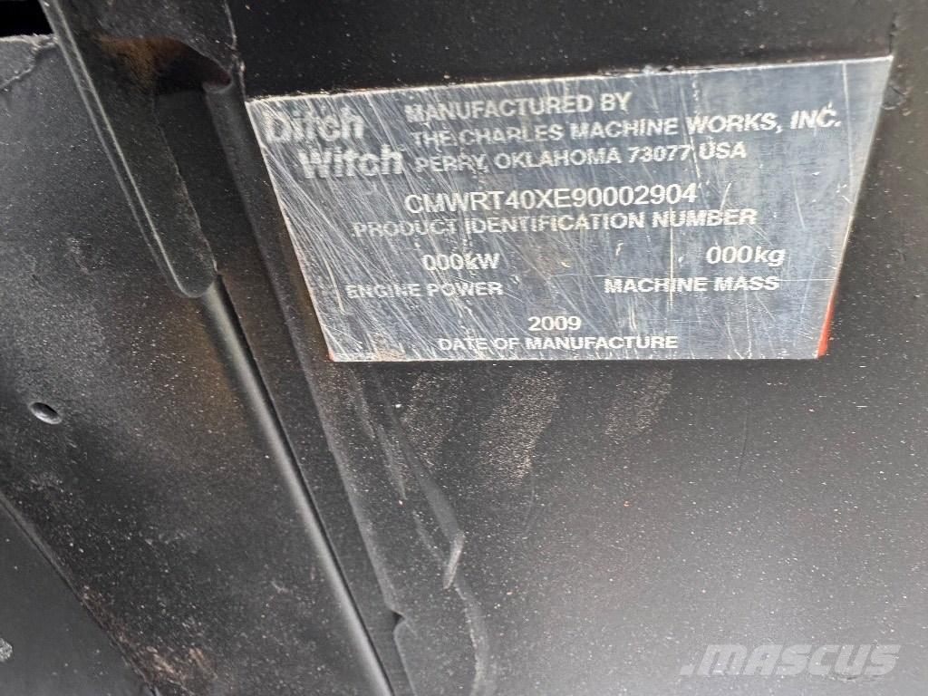 Ditch Witch RT 40 트렌처