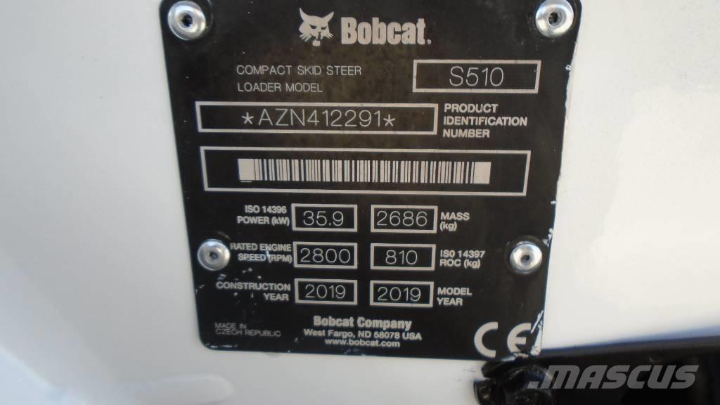 Bobcat S 510  스키드로더