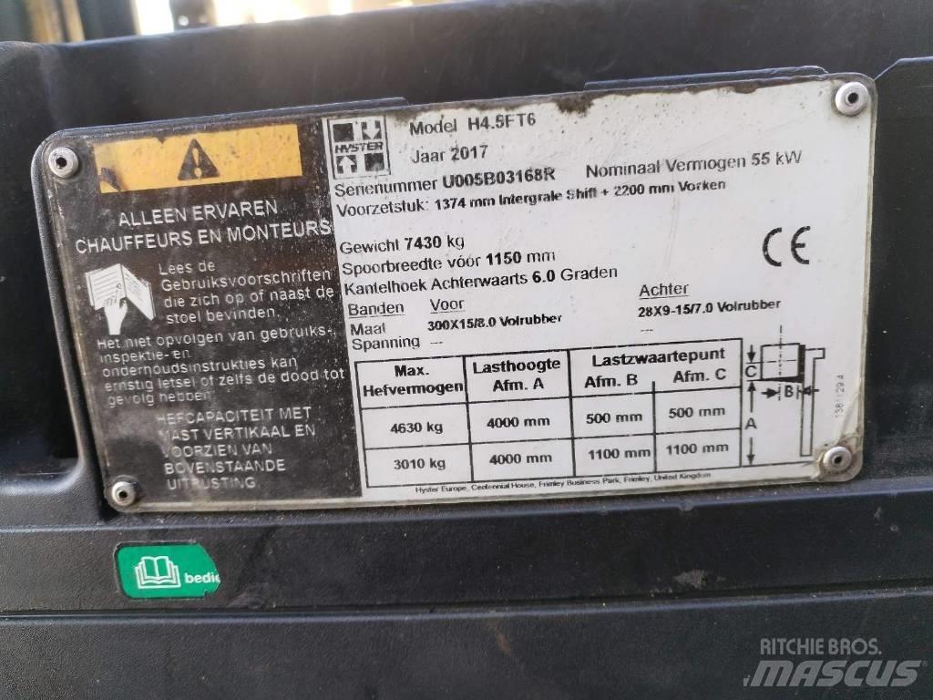 Hyster H4.5FT 디젤 지게차