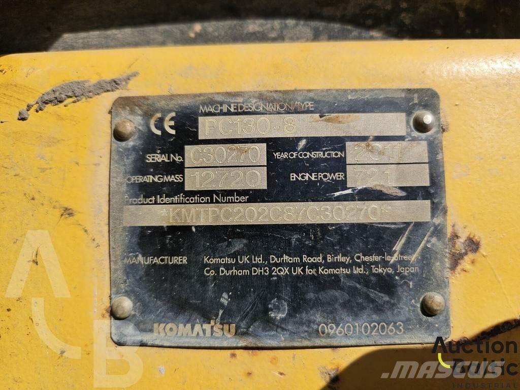 Komatsu PC130-8 대형 굴삭기 29톤 이상