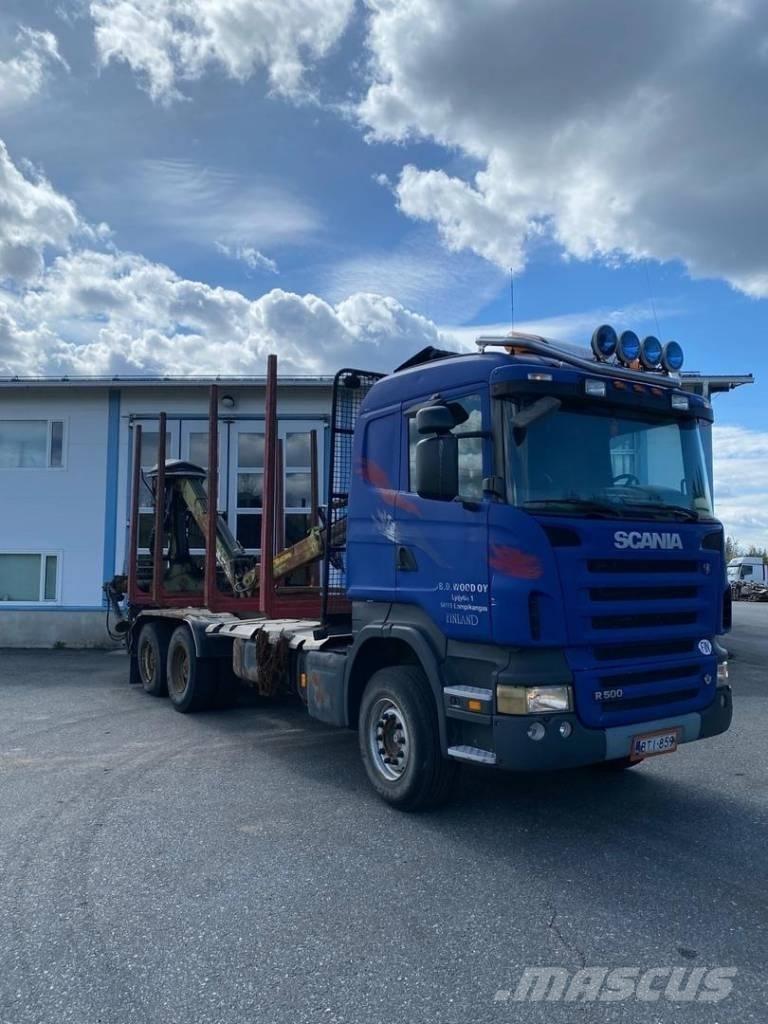 Scania R 16 목재 트럭
