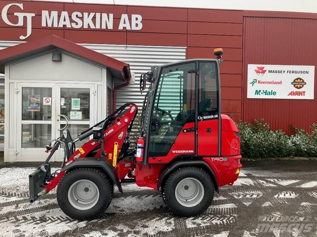Weidemann 1190e  스키드로더