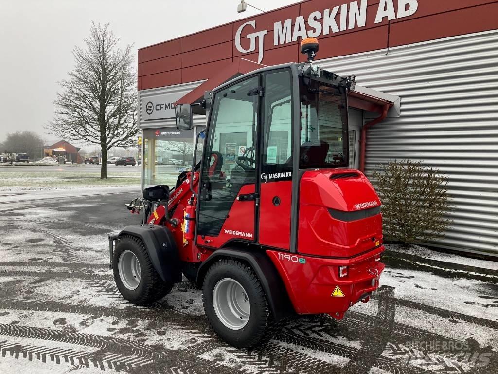 Weidemann 1190e  스키드로더