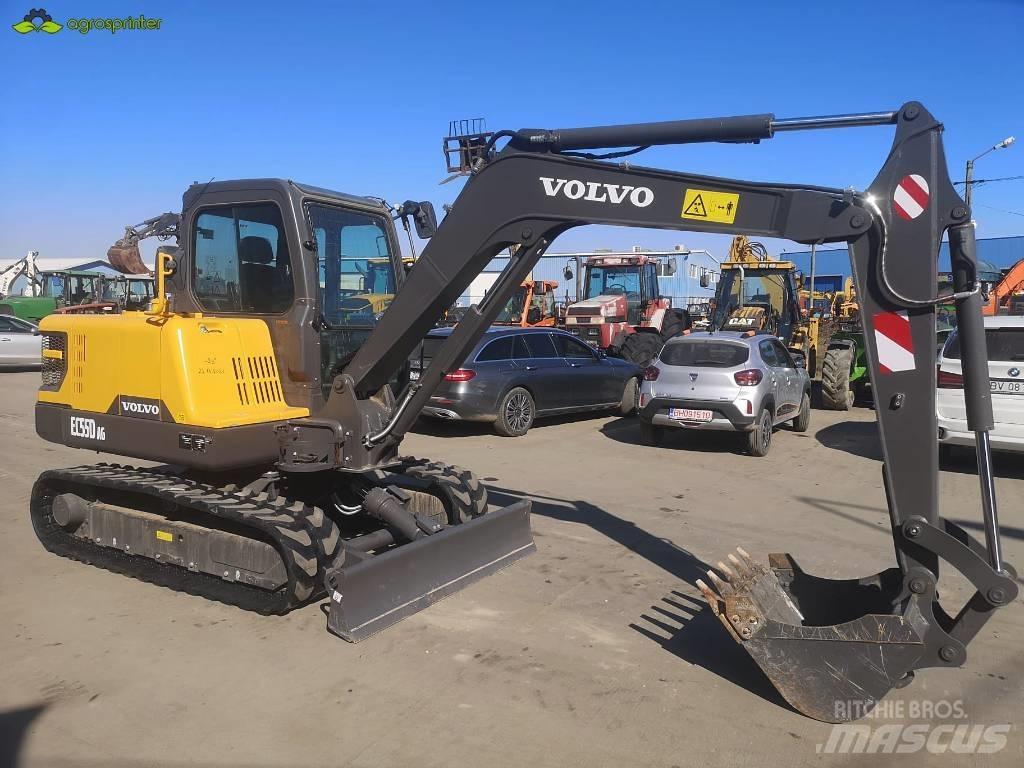 Volvo EC 55 D AG 소형 굴삭기 7톤 미만