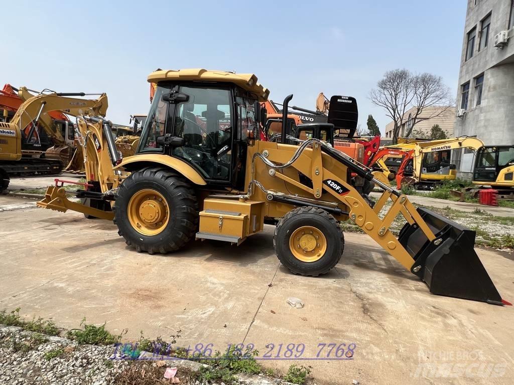 CAT 420 F 백호로더