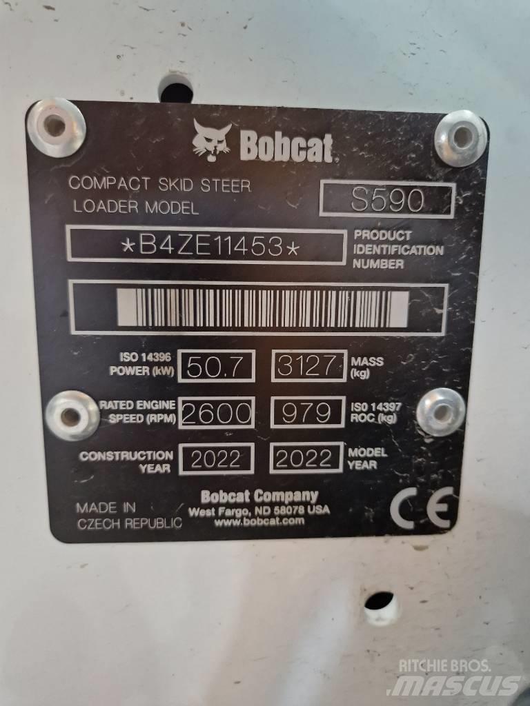 Bobcat S 590  스키드로더