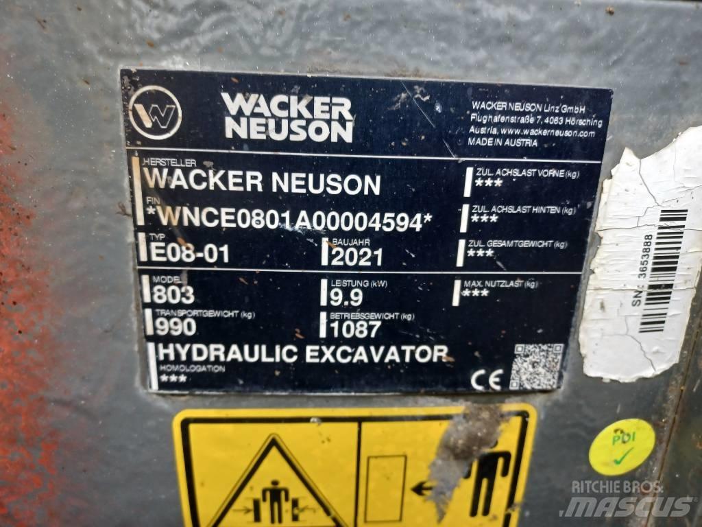 Wacker Neuson 803 대형 굴삭기 29톤 이상